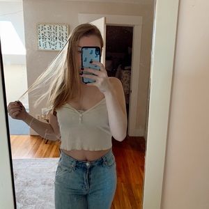 John Galt Pastel Yellow Tank